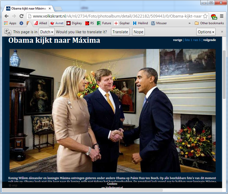Illustration for article titled Apperently the Dutch Queen is easier on the eyes...